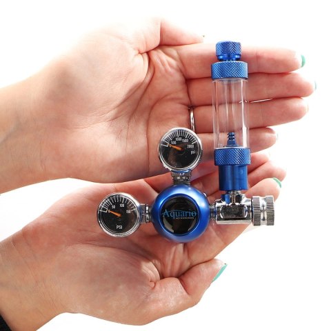 Aquario BLUE Standard - zestaw CO2 z butlą 2l