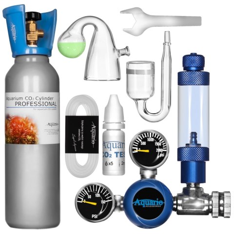 Aquario BLUE Standard - zestaw CO2 z butlą 5l
