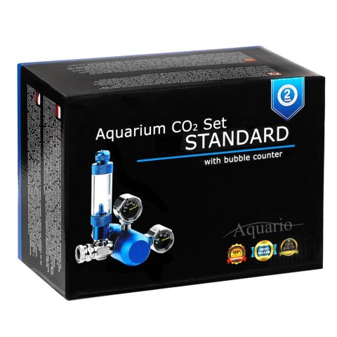 Aquario BLUE Standard - zestaw CO2 z butlą 5l