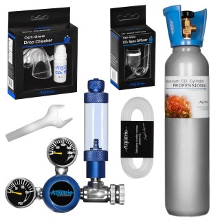 Aquario BLUE Standard - zestaw CO2 z butlą 8l