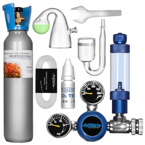 Aquario BLUE Standard - zestaw CO2 z butlą 8l