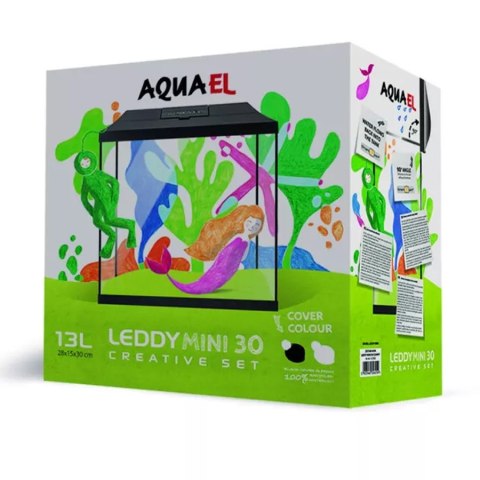 Aquael LEDDY MINI 30 BIAŁY - akwarium 12,6L Aquael LEDDY MINI 30 BIAŁY - akwarium 12,6L