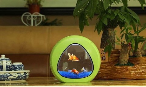 SunSun Smart Aqua Green 6l - Zestaw akwarium zielone 6l SunSun Smart Aqua Green 6l - Zestaw akwarium zielone 6l