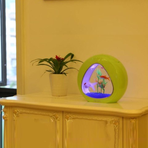 SunSun Smart Aqua Green 6l - Zestaw akwarium zielone 6l SunSun Smart Aqua Green 6l - Zestaw akwarium zielone 6l