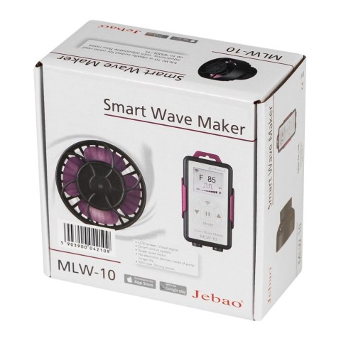 Jebao MLW-10 Smart Wave Maker - płaski falownik WiFi 4000l/h Jebao MLW-10 Smart Wave Maker - płaski falownik WiFi 4000l/h