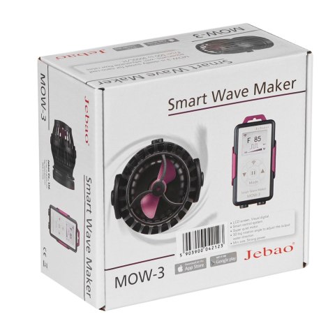 Jebao MOW-3 Smart Wave Maker - pompa cyrkulacyjna WiFi 3000l/h Jebao MOW-3 Smart Wave Maker - pompa cyrkulacyjna WiFi 3000l/h