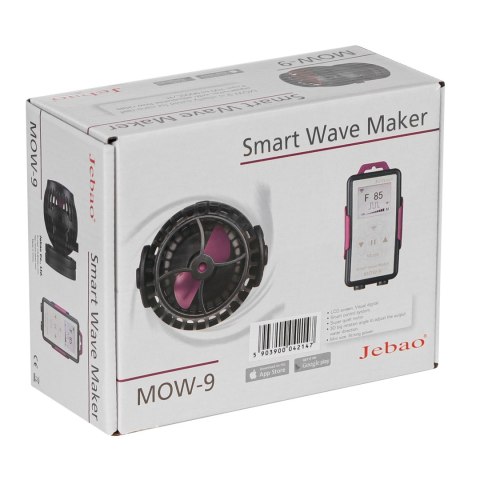 Jebao MOW-9 Smart Wave Maker - pompa cyrkulacyjna WiFi 9000l/h Jebao MOW-9 Smart Wave Maker - pompa cyrkulacyjna WiFi 9000l/h