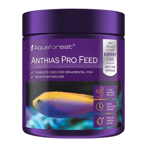 Aquaforest Anthias Pro Feed - pokarm dla mięsożernych ryb ozdobnych Aquaforest Anthias Pro Feed - pokarm dla mięsożernych ryb ozdobnych