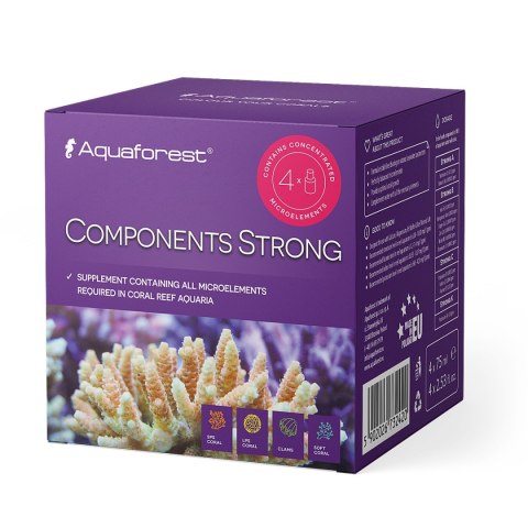 Aquaforest Components Strong - 4x75ml Aquaforest Components Strong - 4x75ml