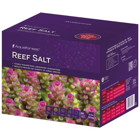 Aquaforest Reef Salt 10kg Box - sól akwarystyka morska Aquaforest Reef Salt 10kg Box - sól akwarystyka morska