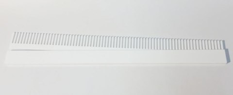 Grzebień przelewowy 42cm Aquario biały Grzebień przelewowy 42cm Aquario biały