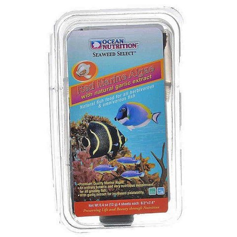 Ocean Nutrition Seaweed Red 8g - algi z czosnkiem Ocean Nutrition Seaweed Red 8g - algi z czosnkiem