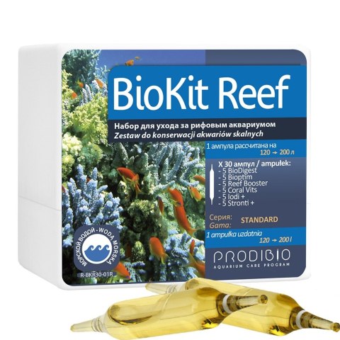 Prodibio BioKit Reef - 30 ampułek zestaw Prodibio BioKit Reef - 30 ampułek zestaw