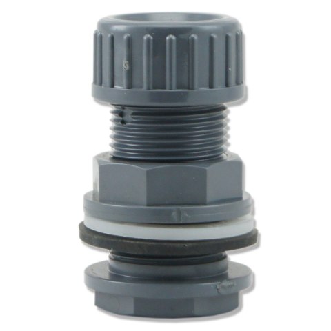 Przelot przez szkło (nakrętka) 20mm x 3/4'' Przelot przez szkło (nakrętka) 20mm x 3/4''