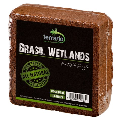 Terrario Brasil Wetlands 1.5l - podłoże z włókien kokosa Terrario Brasil Wetlands 1.5l - podłoże z włókien kokosa