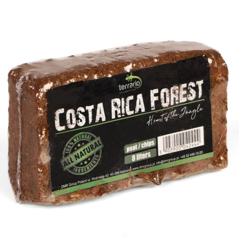 Terrario Costa Rica Forest 8l - mieszanka z włókien kokosa i zrębki kokosa Terrario Costa Rica Forest 8l - mieszanka z włókien kokosa i zrębki kokosa