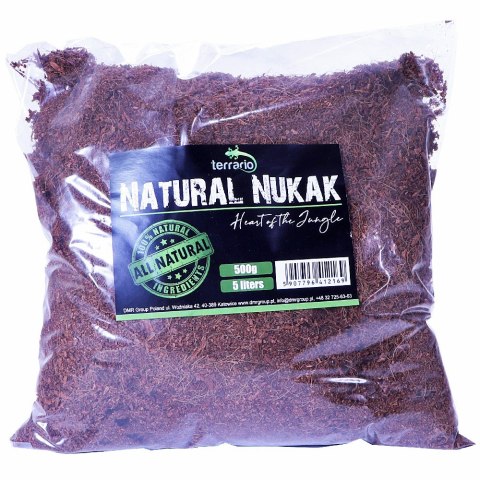 Terrario Natural Nukak 5l 500g - podłoże z włókien kokosa Terrario Natural Nukak 5l 500g - podłoże z włókien kokosa