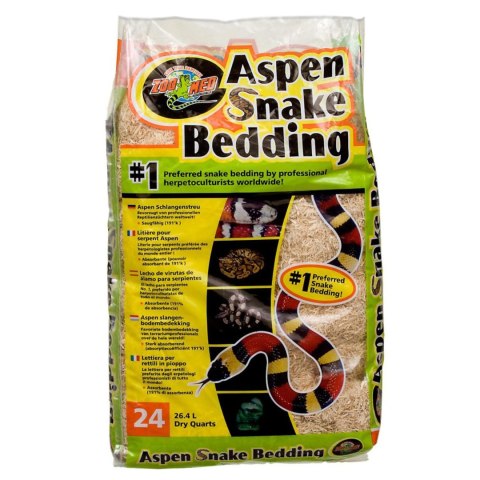 Zoomed Aspen Snake 26l - podłoże dla węży Zoomed Aspen Snake 26l - podłoże dla węży