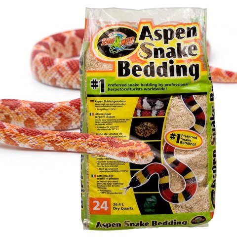 Zoomed Aspen Snake 26l - podłoże dla węży Zoomed Aspen Snake 26l - podłoże dla węży
