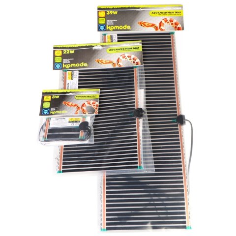 Komodo Advanced Heat Mat 3W - mata grzewcza 9x14cm Komodo Advanced Heat Mat 3W - mata grzewcza 9x14cm