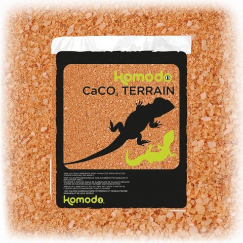 Komodo CaCo3 Sand Terracota - jadalny piasek dla gadów Komodo CaCo3 Sand Terracota - jadalny piasek dla gadów