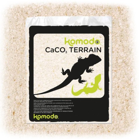 Komodo CaCo3 Sand White - jadalny piasek dla gadów Komodo CaCo3 Sand White - jadalny piasek dla gadów