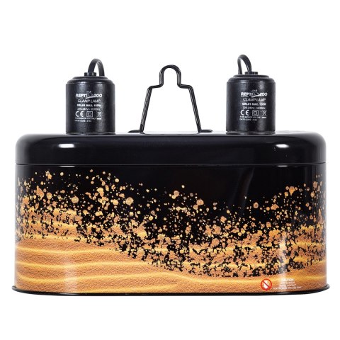 Repti-Zoo Podwójna lampa na żarówki 2x150W pustynna Repti-Zoo Podwójna lampa na żarówki 2x150W pustynna