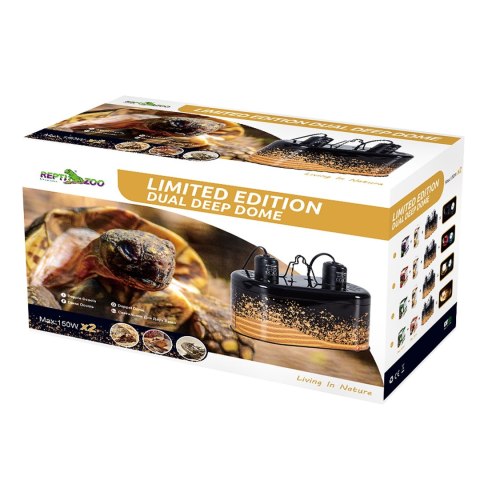 Repti-Zoo Podwójna lampa na żarówki 2x150W pustynna Repti-Zoo Podwójna lampa na żarówki 2x150W pustynna