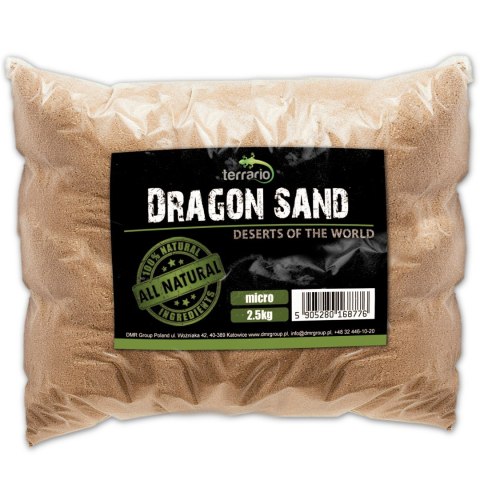 Terrario Dragon Sand 2.5kg - mikro piasek pustynny Terrario Dragon Sand 2.5kg - mikro piasek pustynny