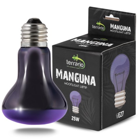 Terrario Manguna Moonlight Lamp - żarówka nocna 25W Terrario Manguna Moonlight Lamp - żarówka nocna 25W