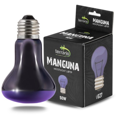 Terrario Manguna Moonlight Lamp - żarówka nocna 50W Terrario Manguna Moonlight Lamp - żarówka nocna 50W