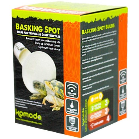 Komodo Basking Spot 100W - żarówka grzewcza 3w1 Komodo Basking Spot 100W - żarówka grzewcza 3w1