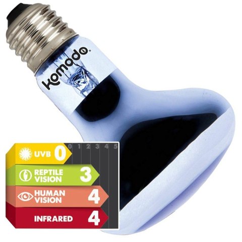 Komodo Daylight 50W - żarówka grzewcza 3w1 Komodo Daylight 50W - żarówka grzewcza 3w1