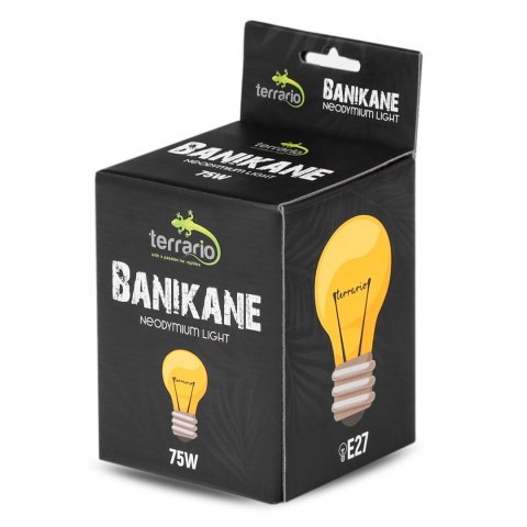 Terrario Banikane Neodymium Light - żarówka grzewcza neodymowa 75W Terrario Banikane Neodymium Light - żarówka grzewcza neodymowa 75W