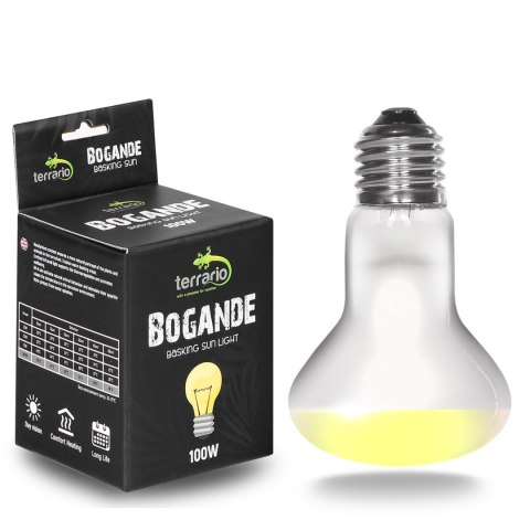 Terrario Bogande Basking Sun Light - żarówka grzewcza 100W Terrario Bogande Basking Sun Light - żarówka grzewcza 100W