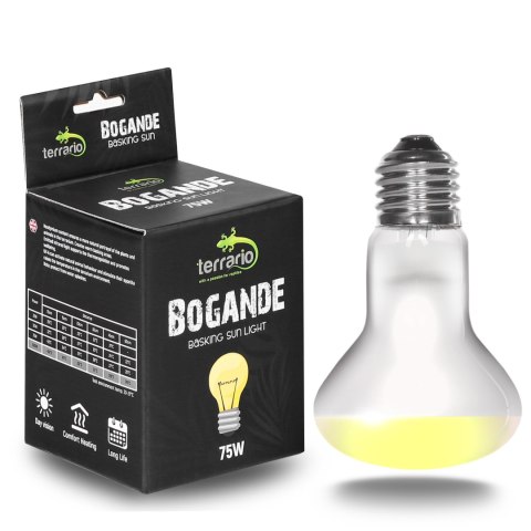 Terrario Bogande Basking Sun Light - żarówka grzewcza 75W Terrario Bogande Basking Sun Light - żarówka grzewcza 75W