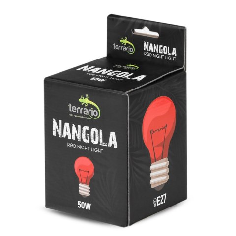 Terrario Nangola Red Night Light - żarówka podczerwona 50W Terrario Nangola Red Night Light - żarówka podczerwona 50W