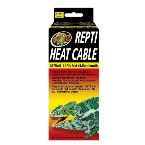 ZOOMED Repti Heat Cable 25W - kabel grzewczy 4,5m ZOOMED Repti Heat Cable 25W - kabel grzewczy 4,5m