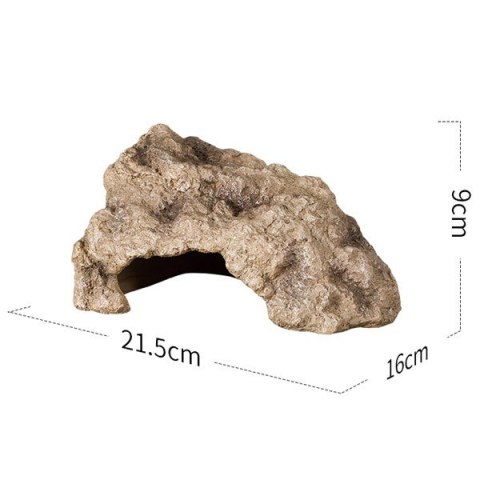 Repti-Zoo Jaskinia kamienna rogowa 21x16x9cm Repti-Zoo Jaskinia kamienna rogowa 21x16x9cm