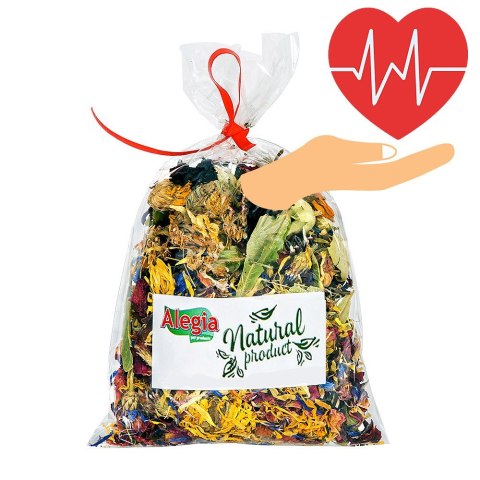 Alegia - mieszanka ziół i owadów dla Agamy Brodatej 40g Alegia - mieszanka ziół i owadów dla Agamy Brodatej 40g