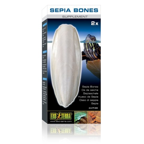 EXO TERRA Sepia Bones - sepia naturalna dla gadów 2szt. EXO TERRA Sepia Bones - sepia naturalna dla gadów 2szt.
