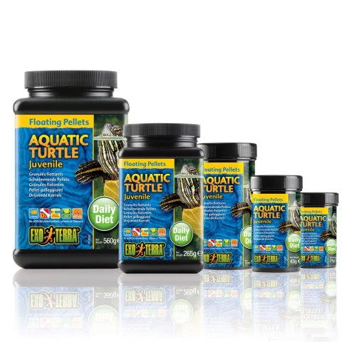 Exo Terra Aquatic Turtle - pokarm dla młodych żółwi 265g Exo Terra Aquatic Turtle - pokarm dla młodych żółwi 265g