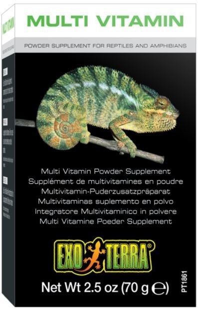Exo Terra Multi Vitamin 70g - witaminy dla gadów i płazów Exo Terra Multi Vitamin 70g - witaminy dla gadów i płazów