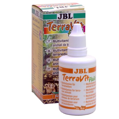 JBL TerraVit fluid - pokarm uzupełniający z witaminami dla gadów JBL TerraVit fluid - pokarm uzupełniający z witaminami dla gadów