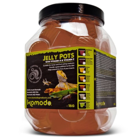 Komodo Jelly Pot Blueberry - pokarm jagoda w żelu Komodo Jelly Pot Blueberry - pokarm jagoda w żelu