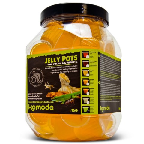 Komodo Jelly Pot Orange - pokarm pomarańcza w żelu Komodo Jelly Pot Orange - pokarm pomarańcza w żelu