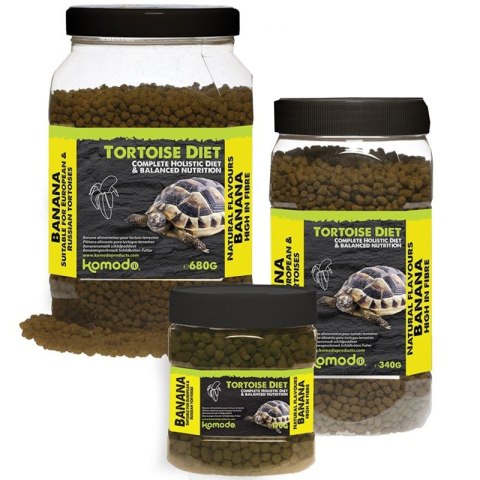 Komodo Tortoise Diet Banana 680g - pokarm dla żółwi Komodo Tortoise Diet Banana 680g - pokarm dla żółwi