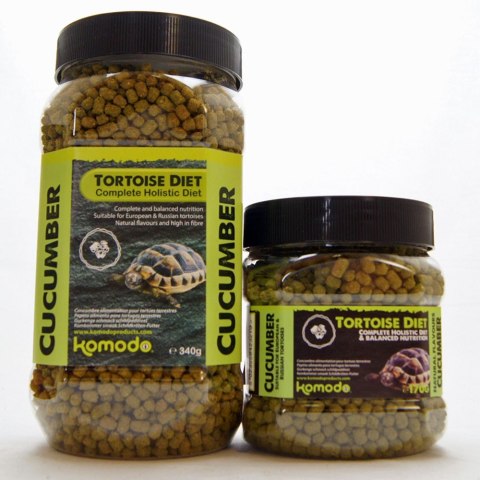 Komodo Tortoise Diet Cucumber 340g - pokarm dla żółwi Komodo Tortoise Diet Cucumber 340g - pokarm dla żółwi