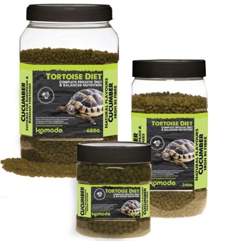 Komodo Tortoise Diet Cucumber 680g - pokarm dla żółwi Komodo Tortoise Diet Cucumber 680g - pokarm dla żółwi