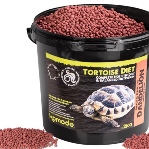 Komodo Tortoise Diet Dandelion 2kg - pokarm dla żółwi Komodo Tortoise Diet Dandelion 2kg - pokarm dla żółwi